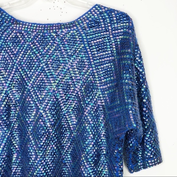 Free people pop star sequined cardigan - Picture 5 of 12
